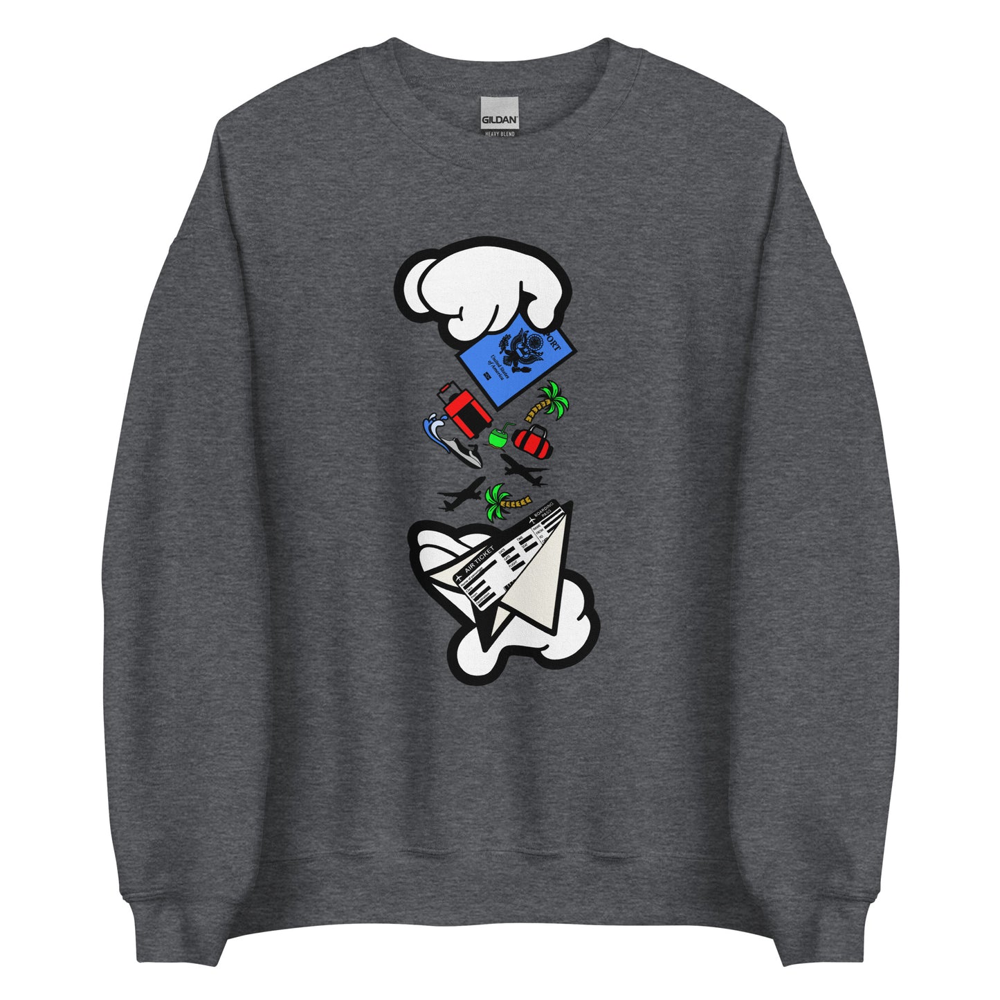 Travel Roll Up Sweatshirt