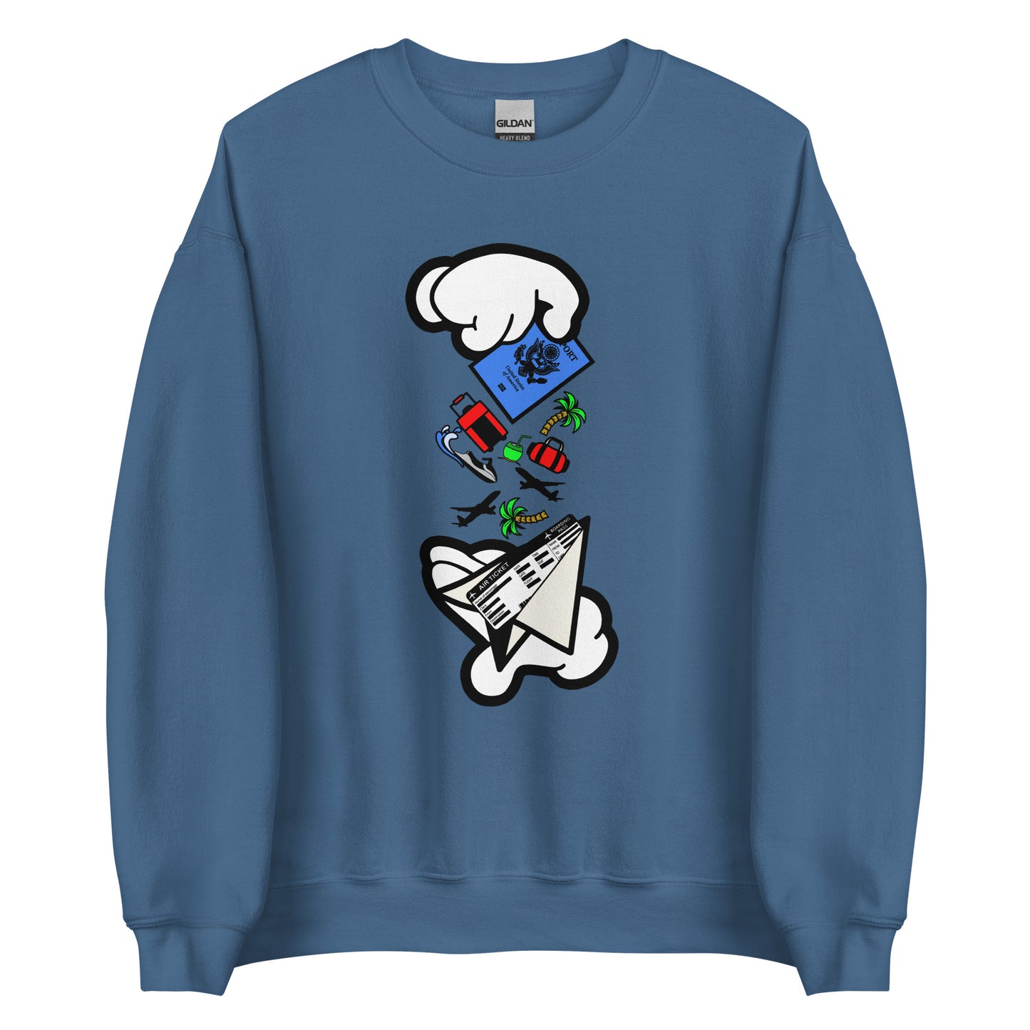 Travel Roll Up Sweatshirt