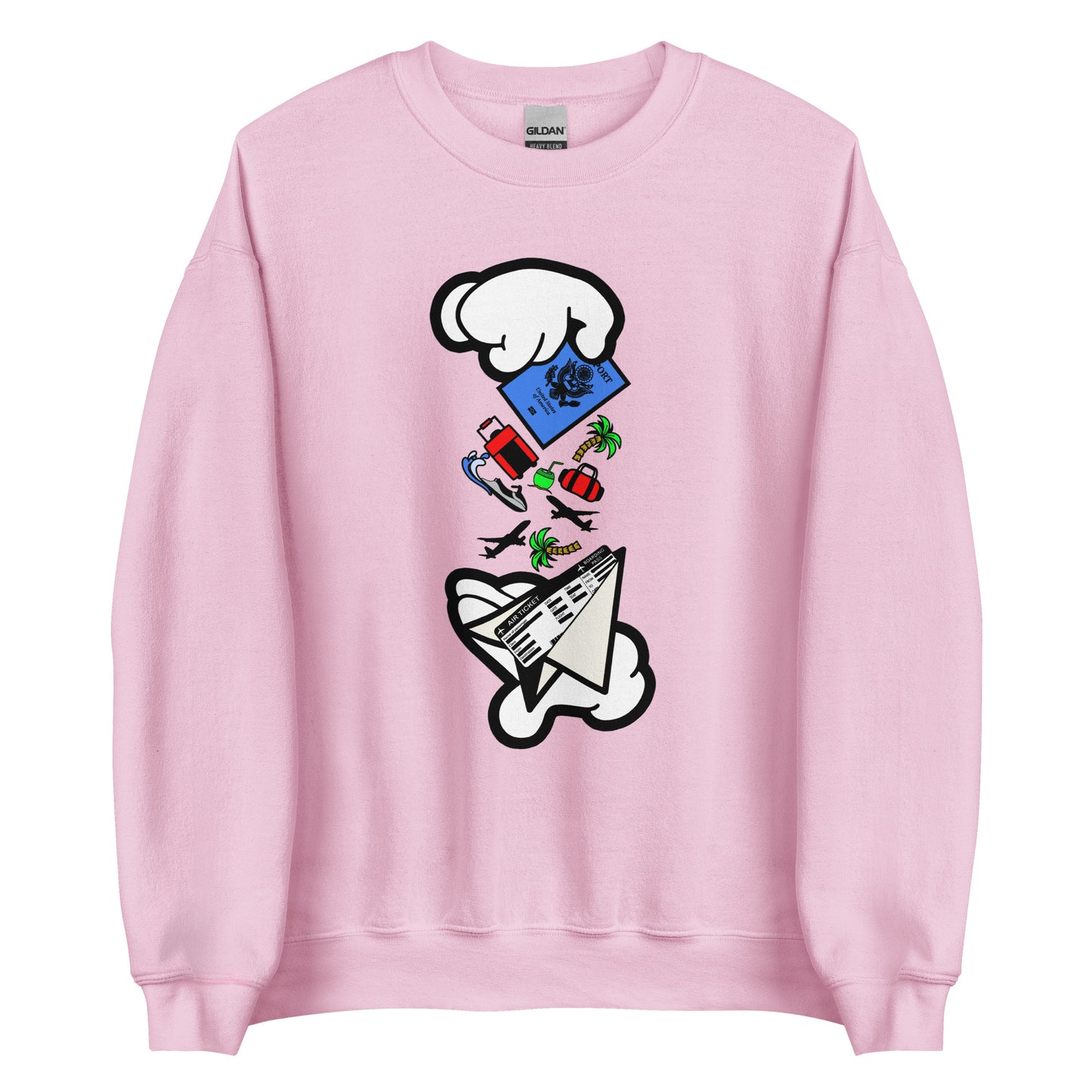 Travel Roll Up Sweatshirt