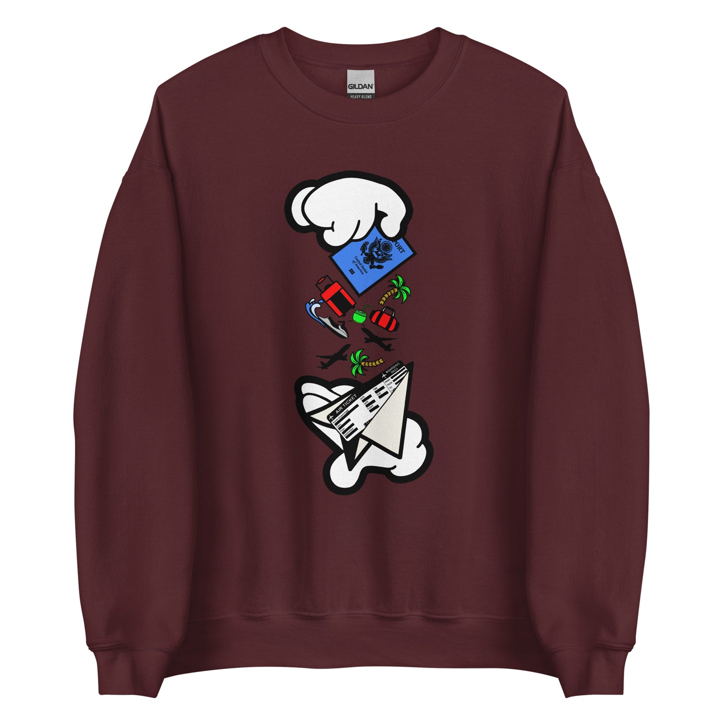 Travel Roll Up Sweatshirt