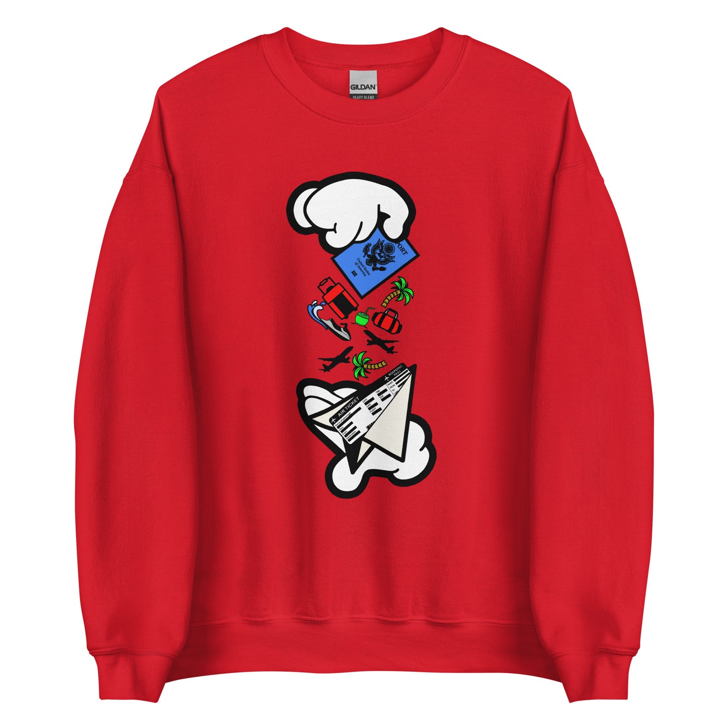 Travel Roll Up Sweatshirt