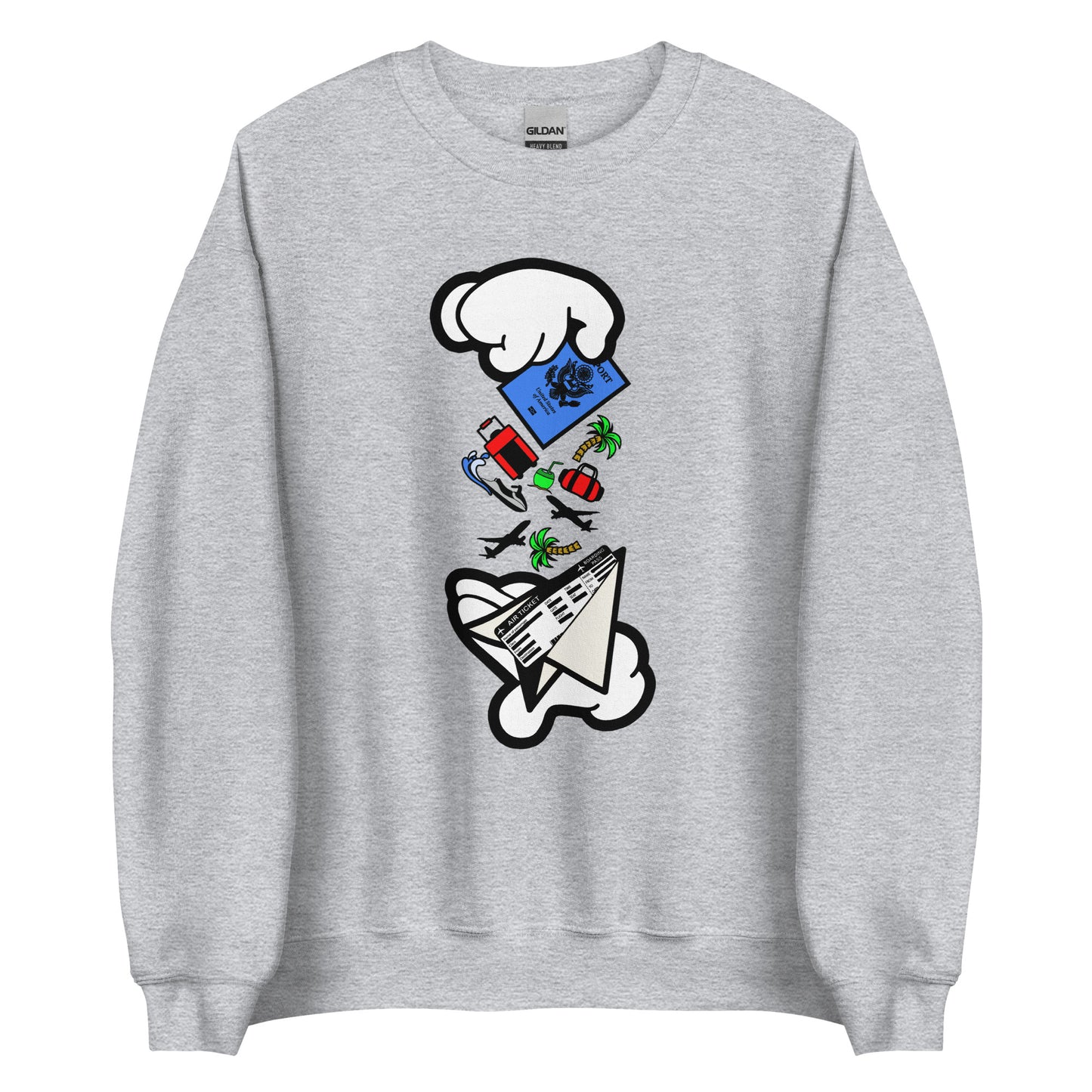 Travel Roll Up Sweatshirt