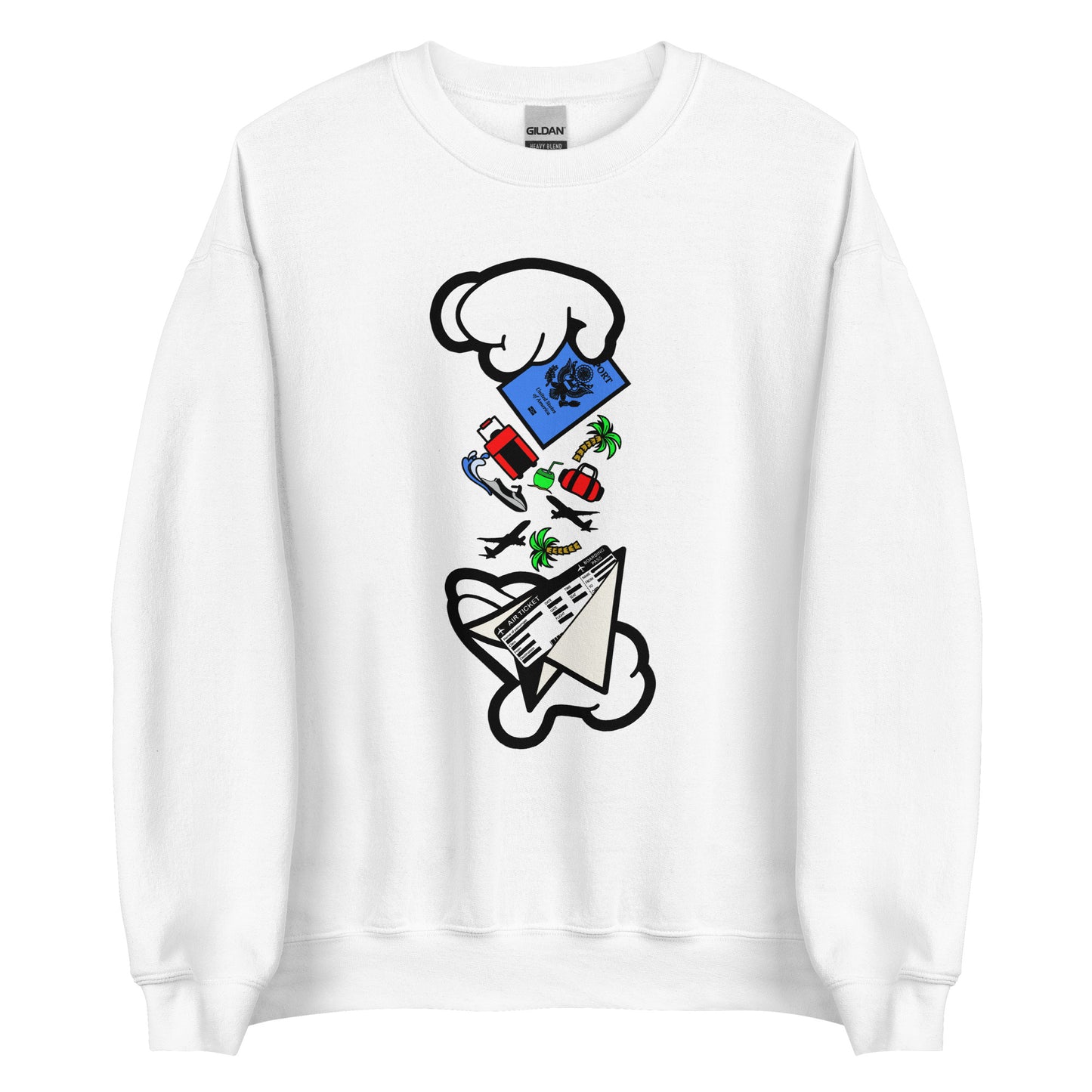 Travel Roll Up Sweatshirt